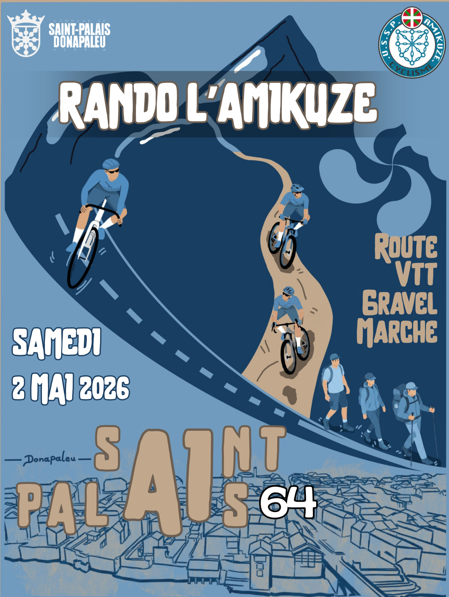 Affiche Rando L'Amikuze